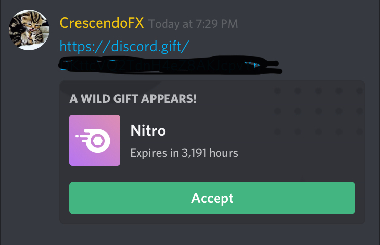 free discord nitro codes